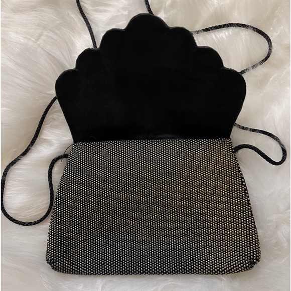 Black Beaded Evening Bag - Picture 3 of 6